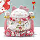 Light Luxury Ornaments, Lucky Cat Piggy Bank, Ceramic Ornaments, High-Looking, Festive and Creative New Year Gifts for Children