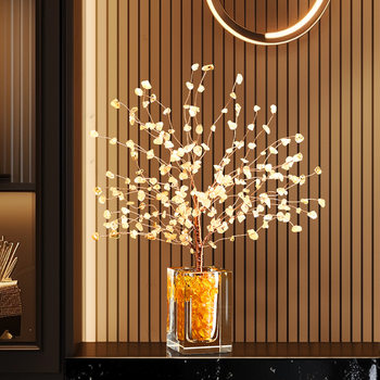 Light Luxury Decorative Items: Crystal Money Tree for Entryway, Living Room, Wine Cabinet, Tv Cabinet, Office Decorations