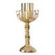 Light Luxury Ornaments, High-End European-Style Golden Glass Aromatherapy Candle Holder, High-End Living Room Dining Table Romantic Candle Ornaments