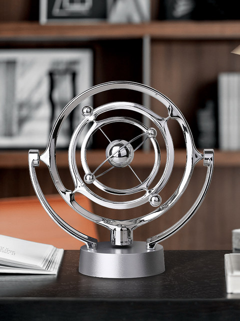 Light Luxury Ornaments, Simple Modern Creative Perpetual Motion Decorative Ornaments, High-End Accessories for Living Room, Office Desk