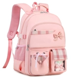 Школьный рюкзак, милая сумка через плечо со сниженной нагрузкой, в корейском стиле