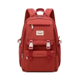 Высококачественный школьный рюкзак, универсальная вместительная и большая сумка через плечо, для средней школы, в корейском стиле, простой и элегантный дизайн, подходит для студента