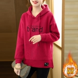 Демисезонная утепленная толстовка, термобелье для отдыха, куртка, увеличенная толщина, в корейском стиле, свободный крой