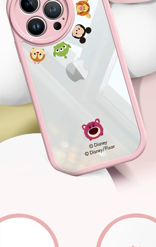 Thích hợp cho vỏ điện thoại di động Apple 14Promax mới bao gồm tất cả iPhone15 trong suốt 13 phim hoạt hình dễ thương cặp đôi đơn giản cộng với xu hướng màu đỏ lưới iPhone14Pro nữ 7 chống rơi 12 sáng tạo 11 mô hình vụ nổ
