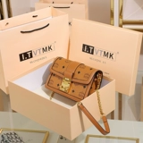 Сумка через плечо, сумка для телефона, сумка на одно плечо, цепь, из натуральной кожи