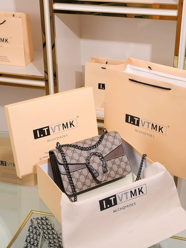 Сумки известного бренда, роскошные большие брендовые женские сумки, новинка 2024 года, сумка через плечо, цепочка на одно плечо, маленькая квадратная сумка, сумка с головой змеи, сумка Диониса