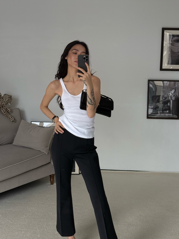 Original Imported Long-Staple Combed Cotton Waist-Cinching Vest Original Imported Long-Staple Combed Cotton Waist-Cinching Vest