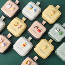 Portable small medicine box small mini pill pill medicine packaging box 7 days cute large capacity storage box
