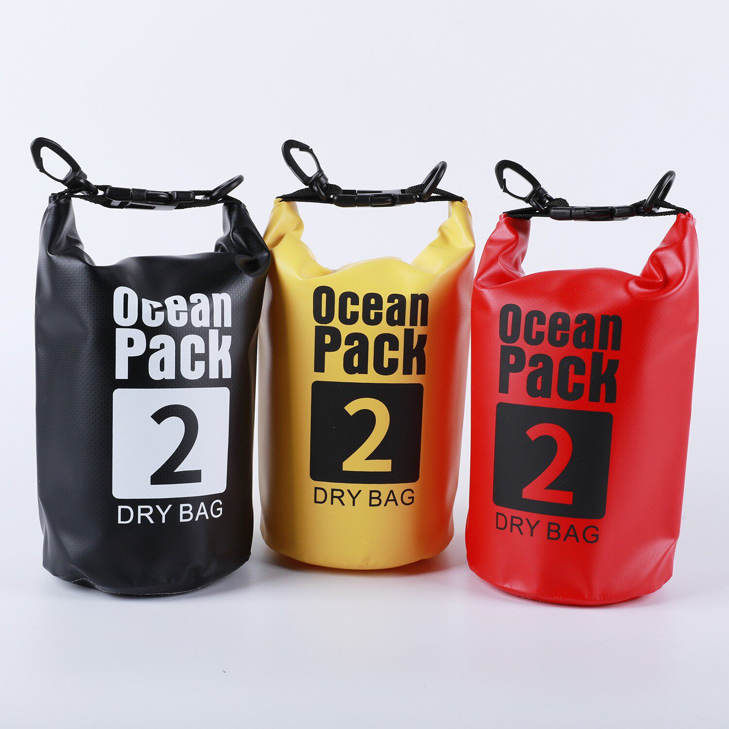 Mobile phone waterproof bag outdoor waterproof bucket bag rafting shoulder bag beach river trace swimsuit drying bag general equipment