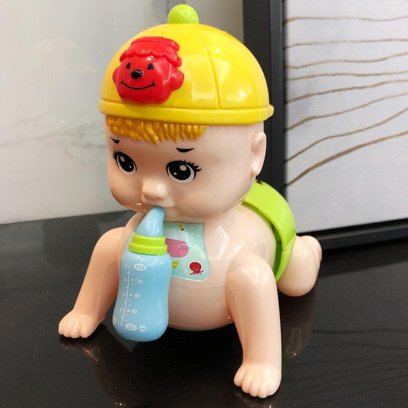 Newborn baby 3-6-12 months to 8 boys enlightenment 0 learning crawling female doll 1 and a half years old educational 3 electric toys