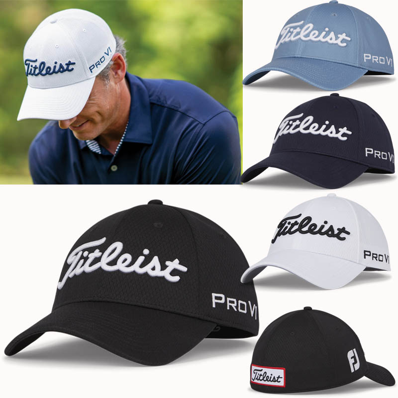 24 Genuine Titleist Golf Caps, Fully Enclosed, Large Size Men's Golf Hats, Sports Sun Protection Hats 24 Genuine Titleist Golf Caps, Fully Enclosed, Large Size Men's Golf Hats, Sports Sun Protection Hats