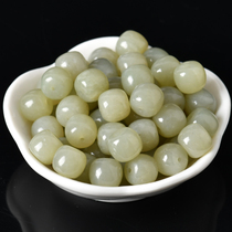 And Tanyu Shimizu stock Old-type bead Pearl Scattering Pearl Diy Ornament Accessories Drum Pearl Green White Jade Transfer Pearl Buddha Pearl