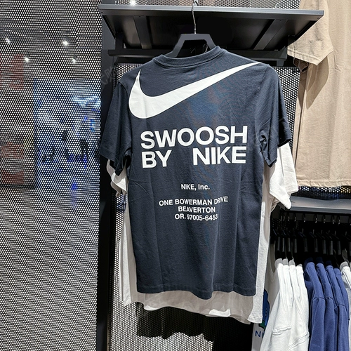 Nike/耐克 Летняя дышащая футболка для отдыха, короткий рукав, свободный крой