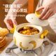 One-person casserole for household use, cute banana and snail rice clay pot for gas stove, special high-temperature small pot