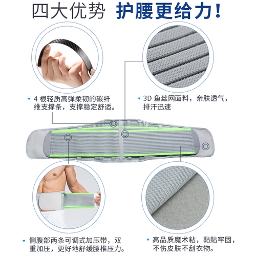 Velpeau Veority Здоровый ремень поясничный дисковый повреждение мышц, боль, боль, поясничный поясничный, поясничный терминальный боль, чтобы успокоить артефакт