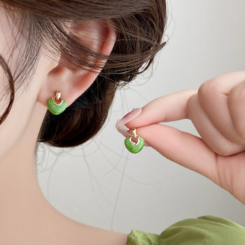 Vacation Style Heart Earrings for Women, Niche Design, Elegant and Sophisticated Earrings, 2025 New Hot Style