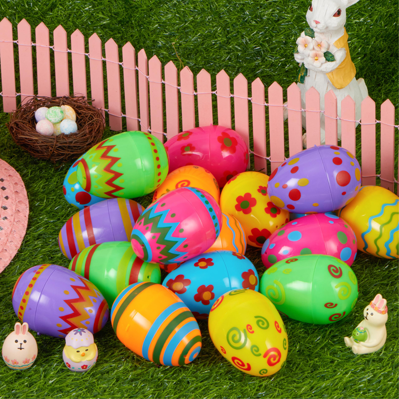 10 Pcs Simulation Chicken Eggs Easter Egg Chicken Duck Poult 真实测评｜节日必备创意好物？