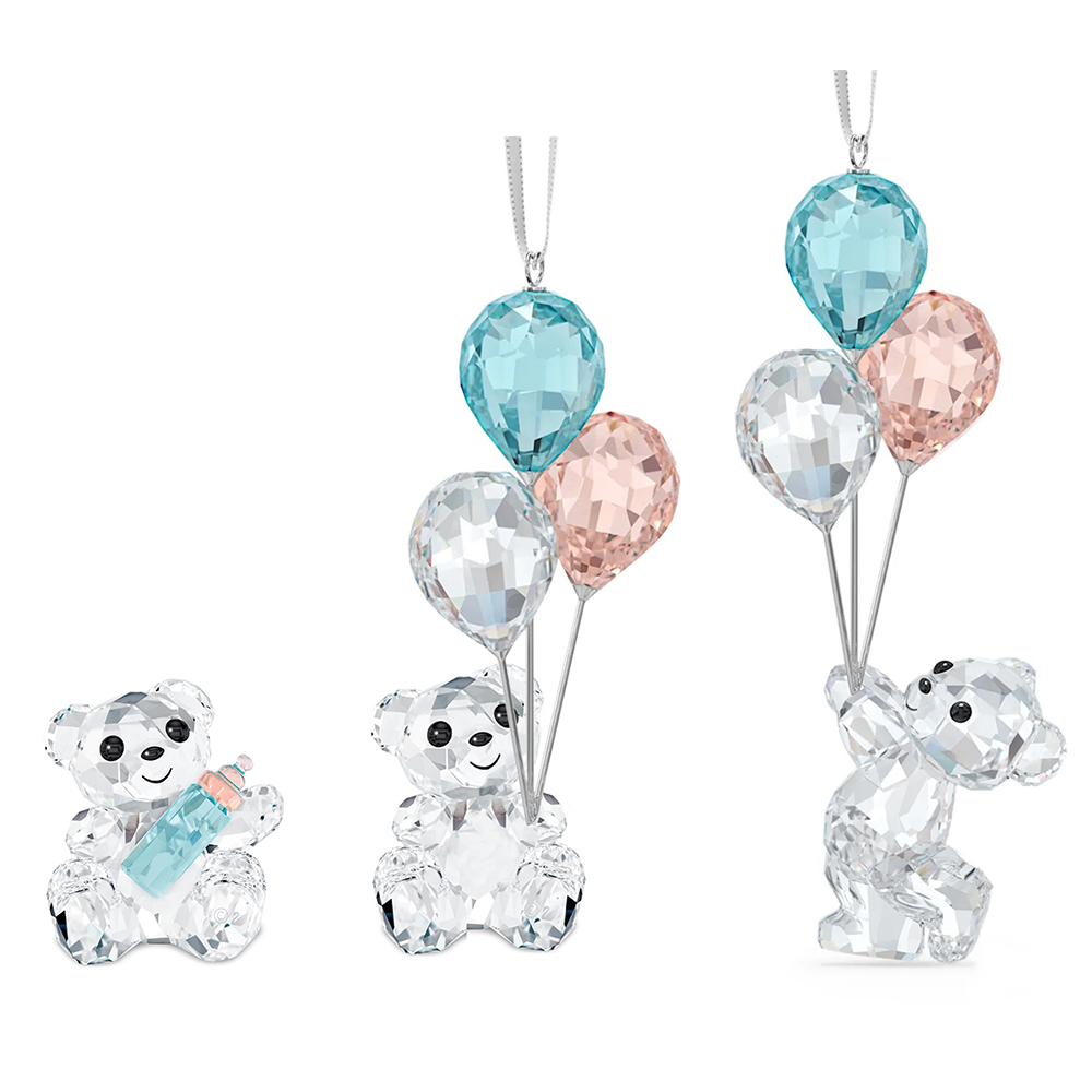 Schwaroshige Balloon Small Bear Female Car Swing Piece Car Pendant Crystal On-board Car In-car Adorable Pendant Anti Slip Mat