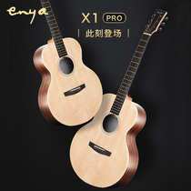 Enya Enya X1pro Single Board Folk Guitar Beginners 36 41 "Girls and Boys Special for Shock Electric Boxes