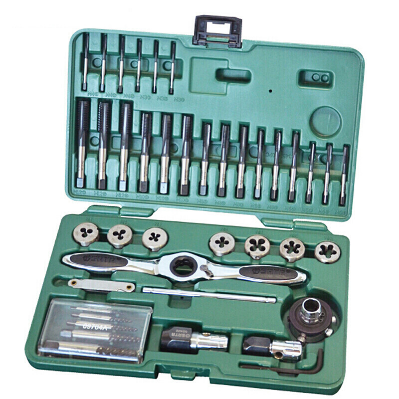 SATA Sida Tools 40 pieces of high speed mesh coarse tooth screw tapping plate tooth set 50451