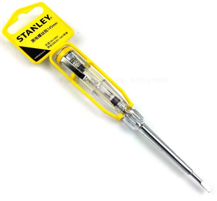Stanley electric test screwdriver test electric pen screwdriver 100-500V STMT62016-8-23 62017