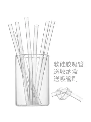 SWIFT soft silicone straw 3-Pack children's suction tube Cup accessories kettle water Cup universal replacement nozzle head