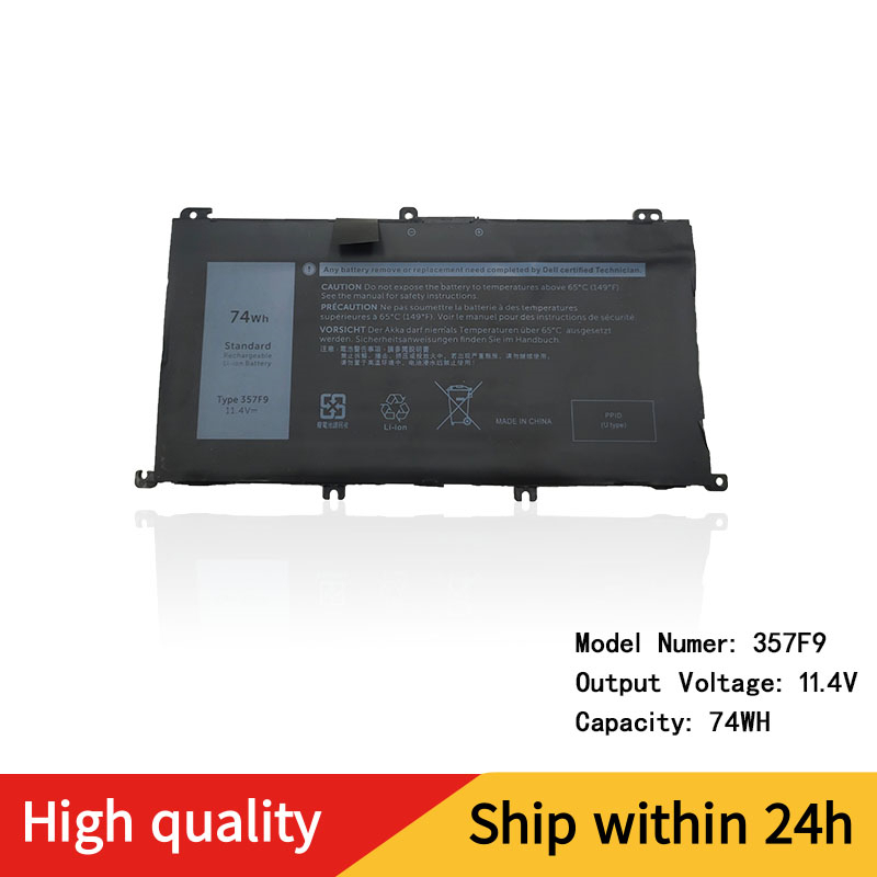 Suitable for Dell Gaming Box 15 7559 5576 7556 7567 P65F P57F Compatible Battery 357F9