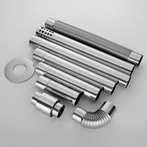 Exhaust pipe exhaust pipe exhaust flue type household joint stainless steel 6cm fittings thickened check valve energy rate