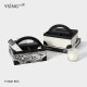 High-end light luxury tissue box retro leather