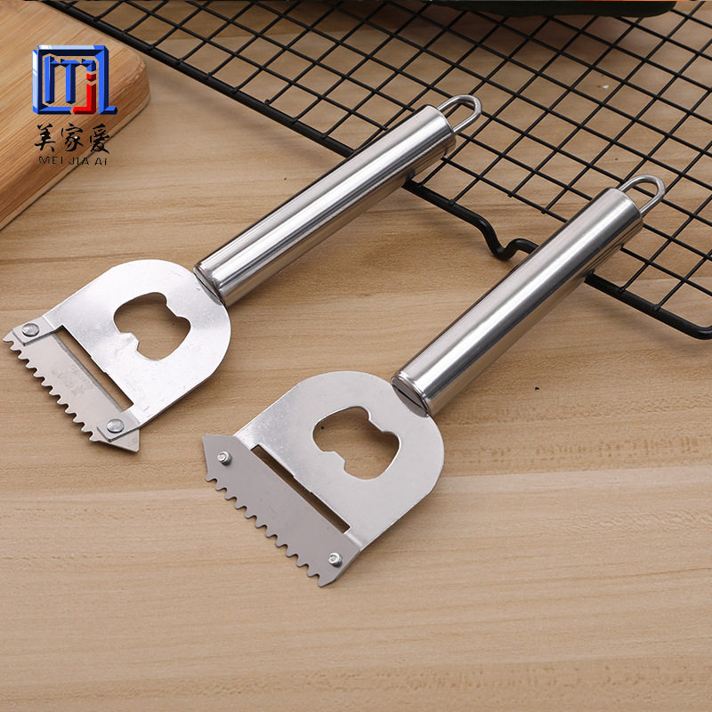 Creative Water Fruit Knife Sharpened Peel Knife Potato Slice Peeling Machine Kitchen Scrapper Scale Beer Scaleware Beers Open Lid