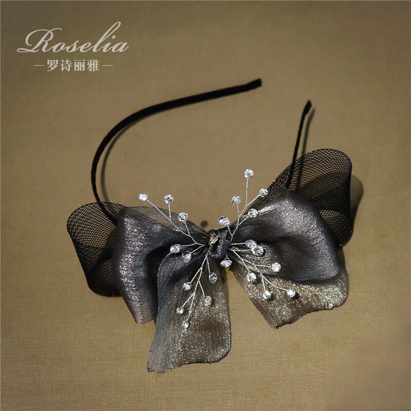 Mega Hyperbole Creative Silver Grey Children Walking Show Headwear Girl Princess Performance Hair Hoop Dance TUTU Skirt Accessories