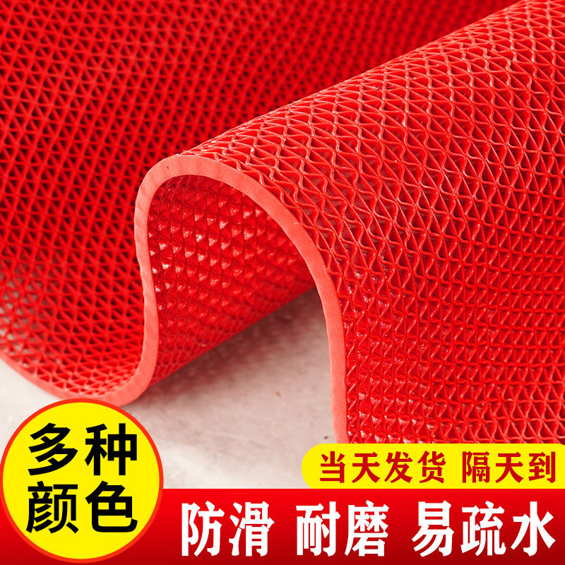 Bathroom anti-slip pad hollowed mattress bathroom bathroom kitchen oil-proof shower mat sPVC plastic insulation
