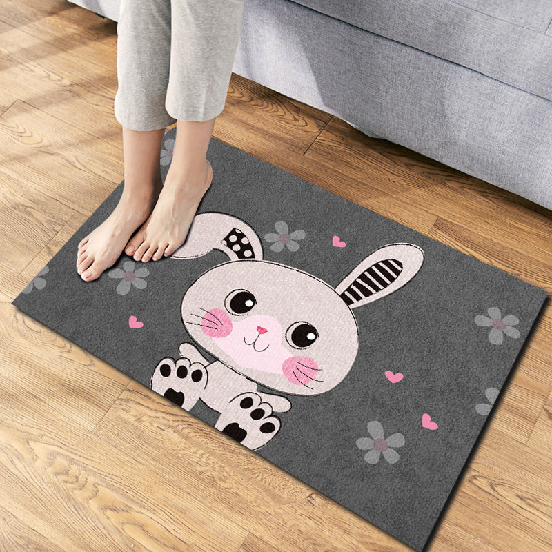 Door mattress indoor door inlet porch toilet carpet carpet with anti-slip foot mat
