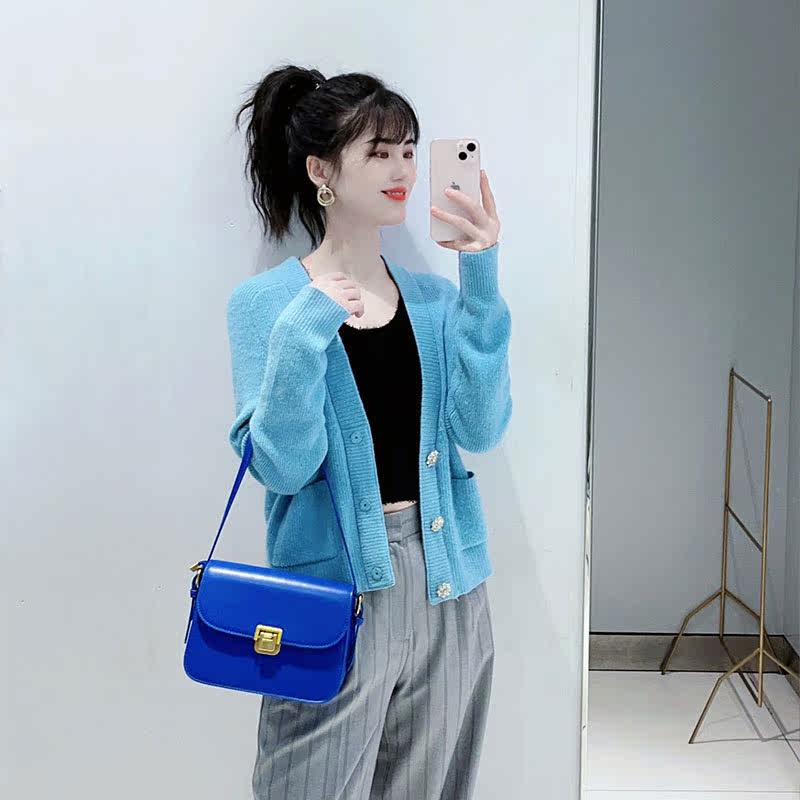 2025年春季新款复古衣女温柔风针织开衫外套慵懒风长袖短款上衣女测评：舒适+时尚，这届女生穿出高级感！_古风_淘宝游戏网