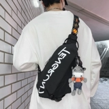 Брендовая тканевая сумка через плечо для влюбленных, небольшая сумка для отдыха, летняя нагрудная сумка