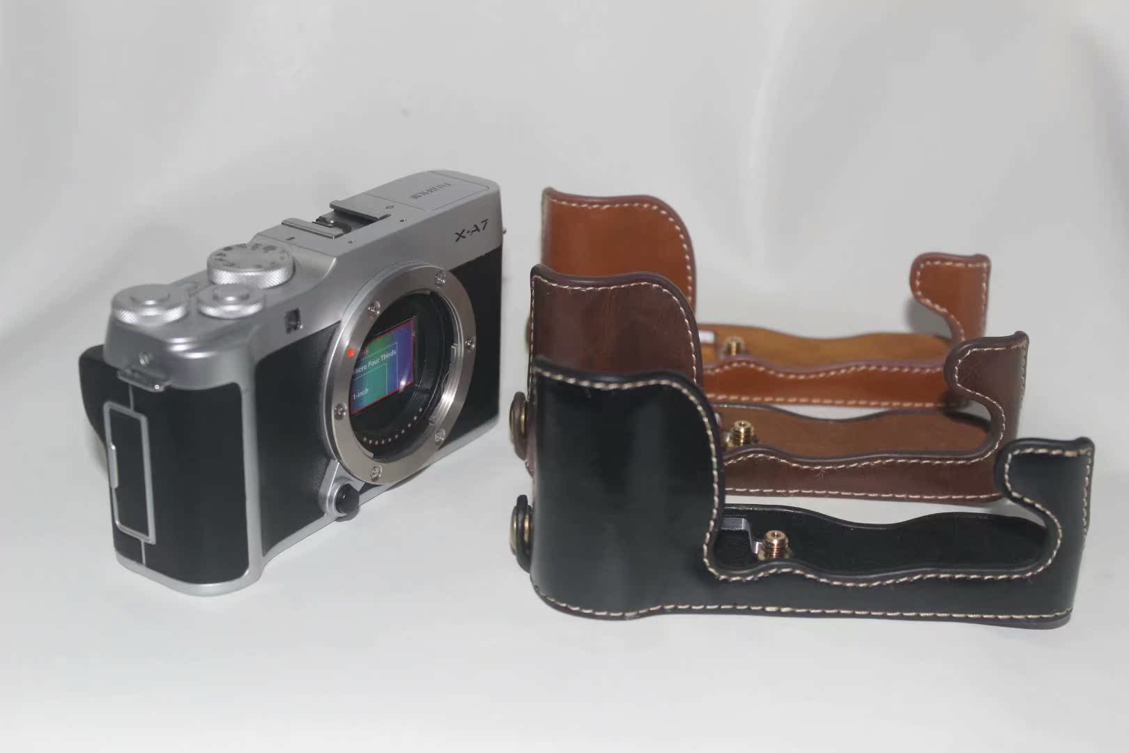 XM1 XA5 XA7 XA10 X-A20 X-A5 Leather Socket Base Semi Set Micro-Eye Camera Pack Photography Pack