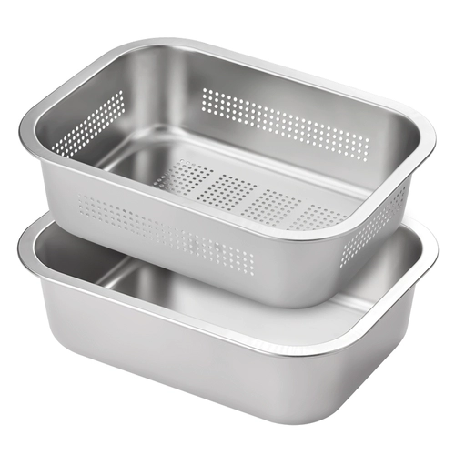 莱贝 304 Печка из нержавеющей стали, приводящая в ручку, промывая корзина средняя домашняя кухня, прямой горшок, горшок, горшок, бассейн