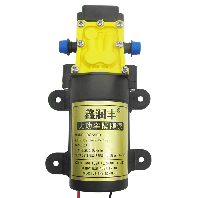 12V Electric Sprayer Water Pump Motor Universal High-Pressure Sprayer Backpack Agricultural Watering Can Motor