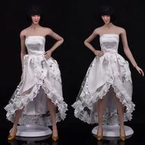 Spot VS Cross white dress Wedding dress 1 6 soldier doll plastic body SUITABLE for PHICEN