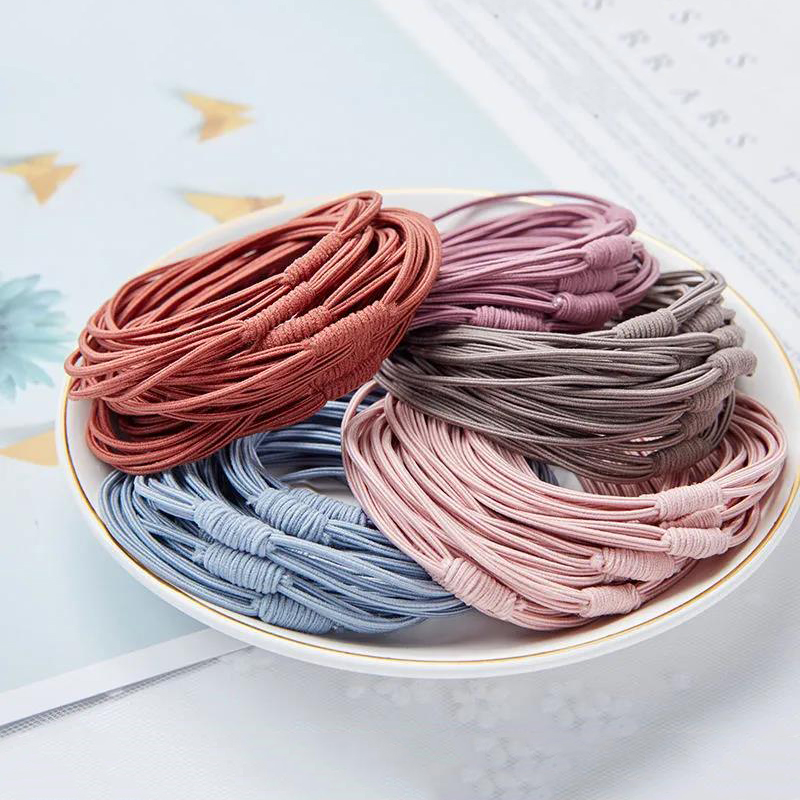 Simple incognito four-in-one hair ring