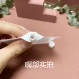 Тара для выхода на улицу для путешествий, прозрачная насадка, очищающее молочко для ухода за кожей, шампунь, 10 мл, пробник