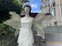 Forest type Yang Ying babys same style green elf wings props Adult golden super large elf wings cos props