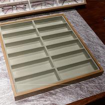 New counter glasses box counter shop optical shop decoration tray sunglasses storage box myopia glasses shelf display road
