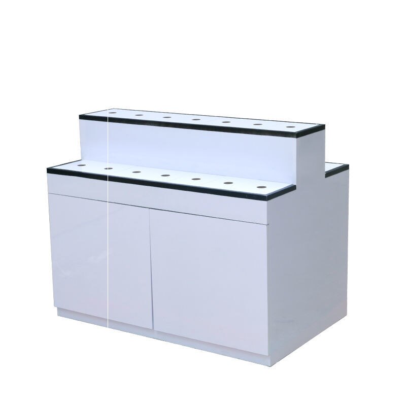 Tap display faucet display cabinet rack angle valve sprinkling double side faucet booth leakage cabinet faucet exhibition board