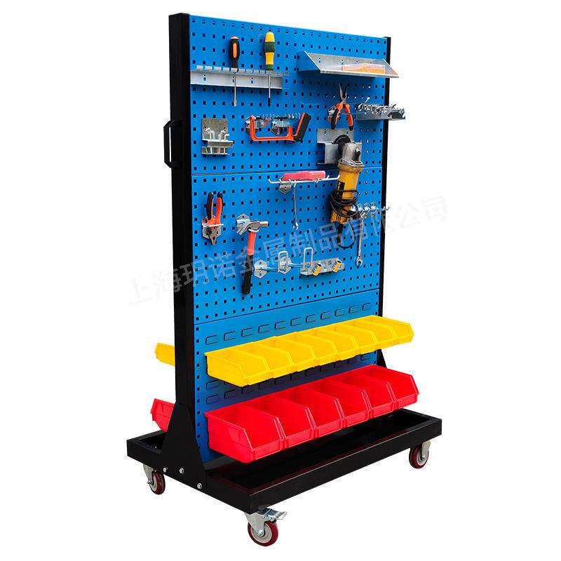 New hardware workshop tools Multifunction square hole Hole Plate Display Shelf storage for finishing steam repair