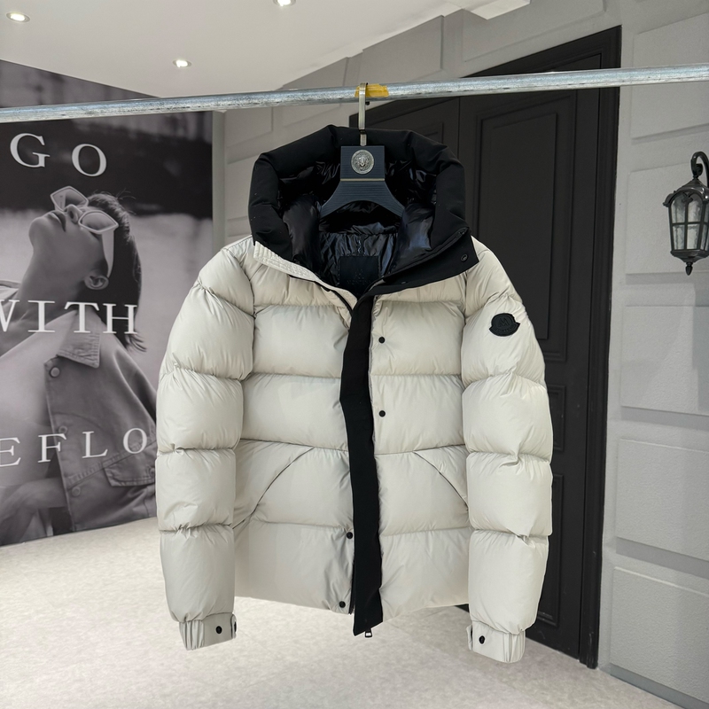 Extreme Cold Black Warrior down Jacket Thickened Light Luxury Casual Short Hooded Large Size Duck down Unisex Warm Coat