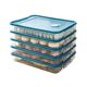 Refrigerator storage box, food-grade dumpling box, special dumpling and wonton box, egg preservation and freezing box, multi-layer storage box