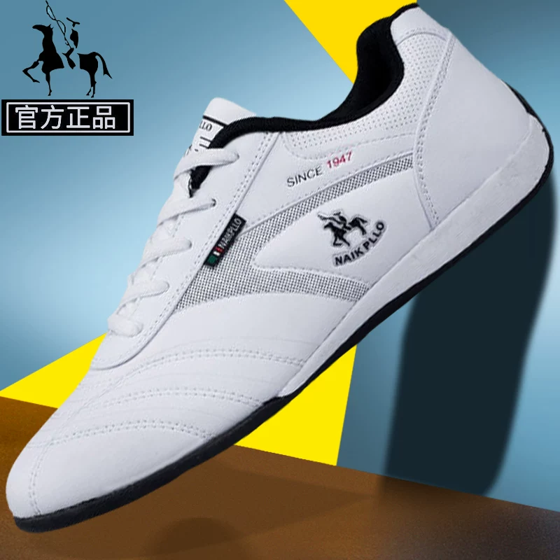 Истинные Nike Ralph Lauren Polo мужские кроссовки, спортивная обувь, 2026 год, новая весна и осень, кожаная спортивная обувь, повседневные туристические кроссовки