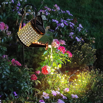 Solar Patio Hung Lamp Outdoor Waterproof Landscape Small Night Light Balcony Garden Arrangement Small Courtyard Decorated Kettle Festoon