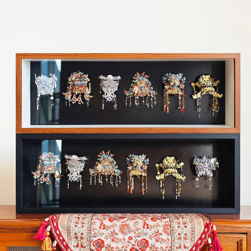 Pinkuqiguan Small Magnetic Phoenix Crown Fridge Magnet Photo Frame Storage Box Display Frame Display Box Storage Box Display Stand Pinkuqiguan Small Magnetic Phoenix Crown Fridge Magnet Photo Frame Storage Box Display Frame Display Box Storage Box Display Stand